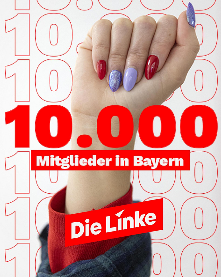 10.000 Mitglieder in Bayern